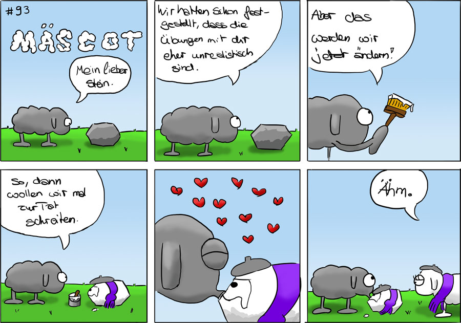 Comic: Kuss - Mäscot #93 1