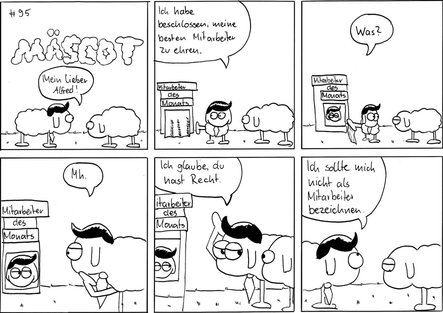 Comic: Angestellter 1