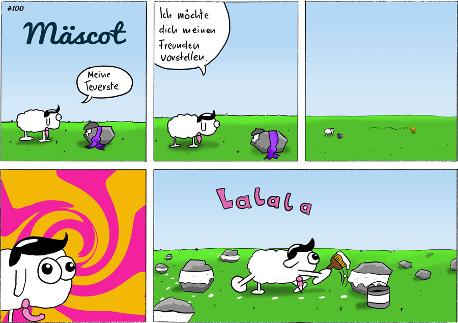 Comic: Mäscot #100 - Teil eins 1