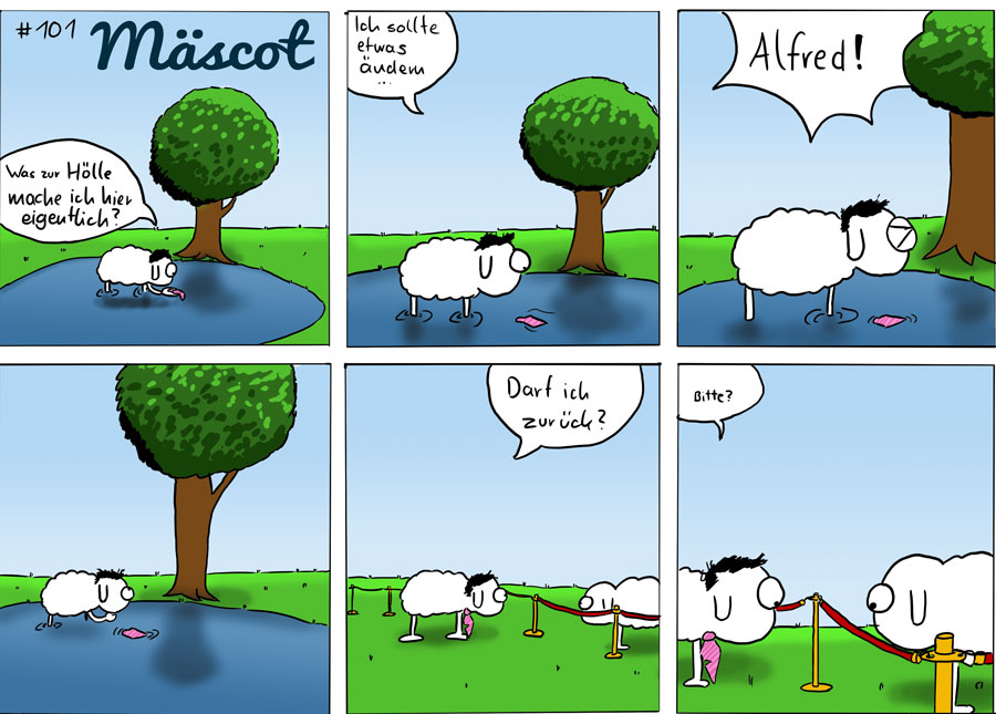 Comic: Erkenntnis - Mäscot #101 1