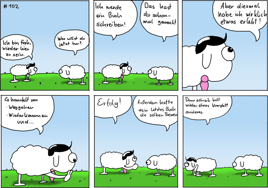 Comic: Ghostwriter -  Mäscot #102 1