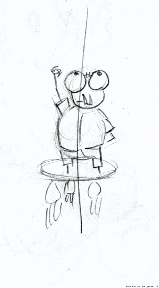 Concept Art / Character Design: Lou-Skizzen 6