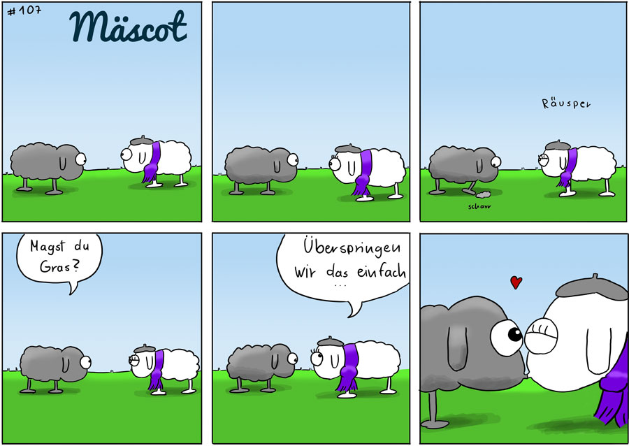 Comic: Stille - Mäscot #107 1