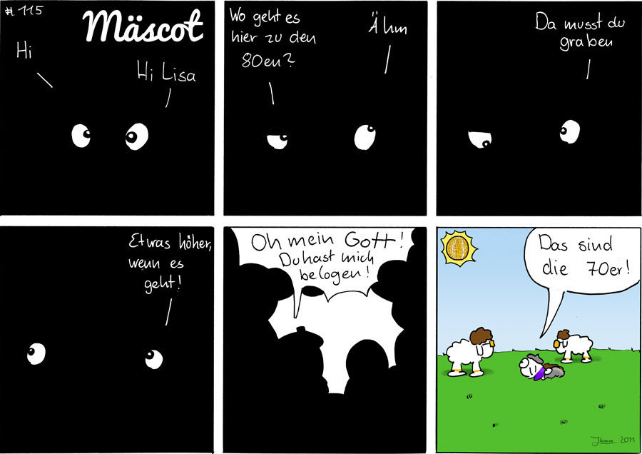Comic: Zeitreise  Mäscot #115 1