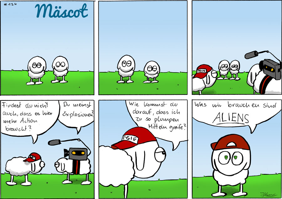 Comic: Alien  Mäscot #124 1