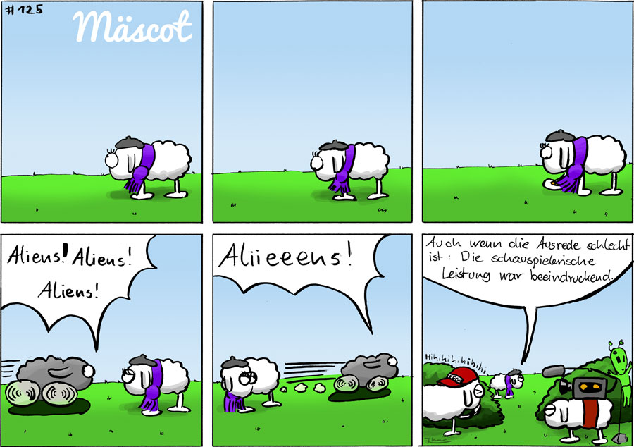Comic: Schauspieler - Mäscot #125 1