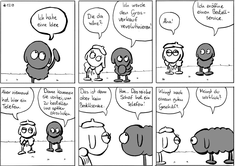 Comic: Lieferservice - Mäscot #129 1