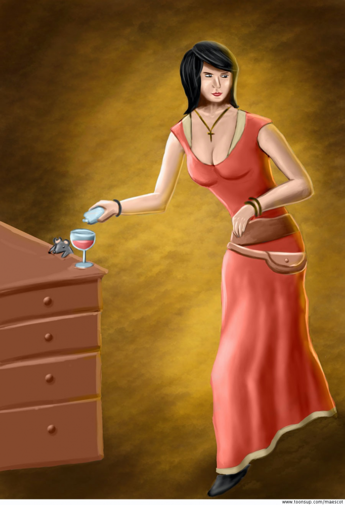 Concept Art / Character Design: Die Verräterin 1