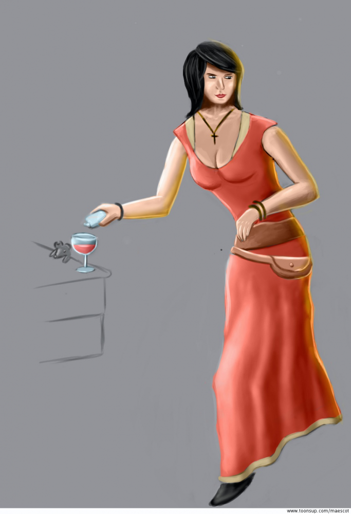 Concept Art / Character Design: Die Verräterin 2