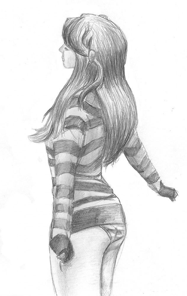 Illustration: Mädchen 1