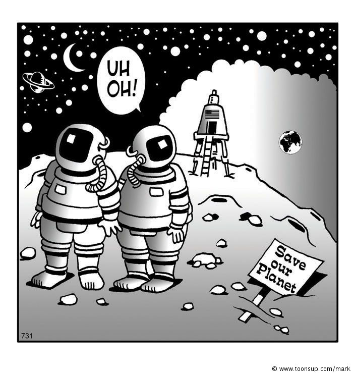 Cartoon: Save our Planet 1