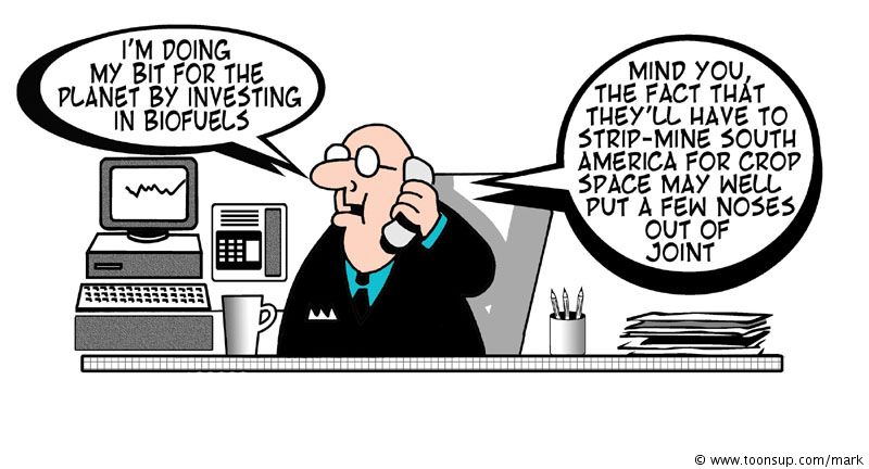 Cartoon: Biofuel 1
