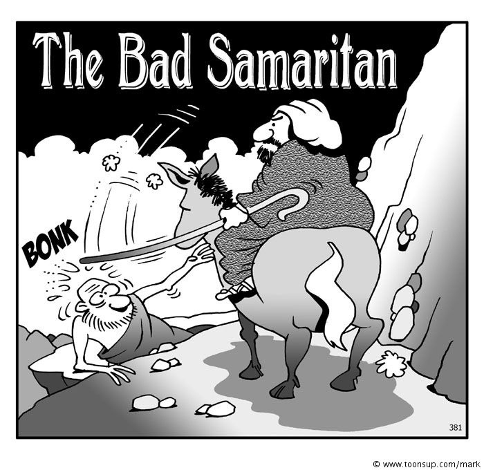 Cartoon: Samaritan 1