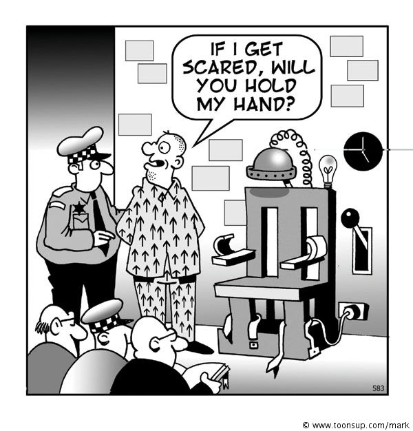 Cartoon: Electric Chair 1