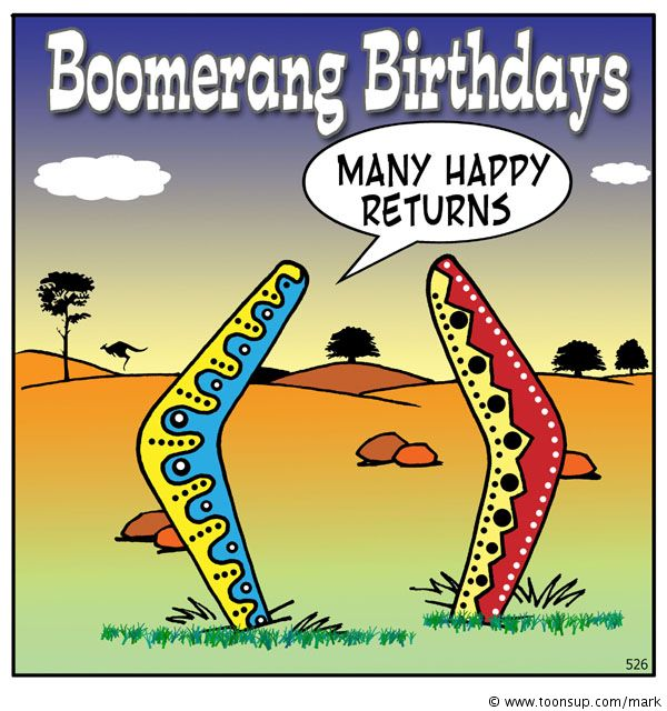 Cartoon: Boomerang Birthdays 1