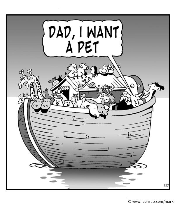 Cartoon: Noah's Arc 1