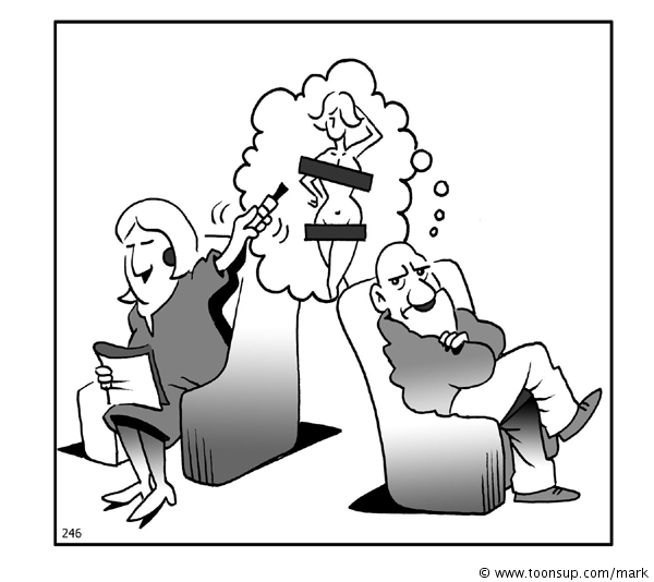 Cartoon: Censored 1