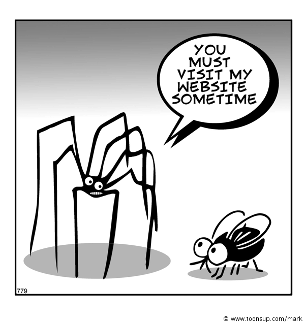 Cartoon: Website 1
