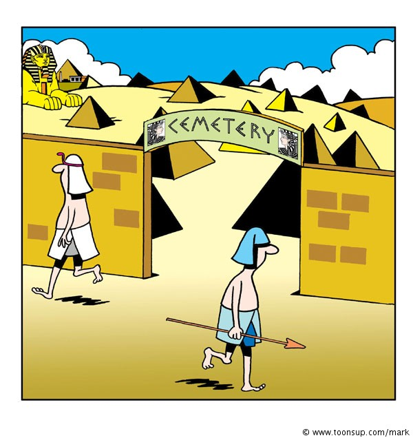Cartoon: Cemetery 1
