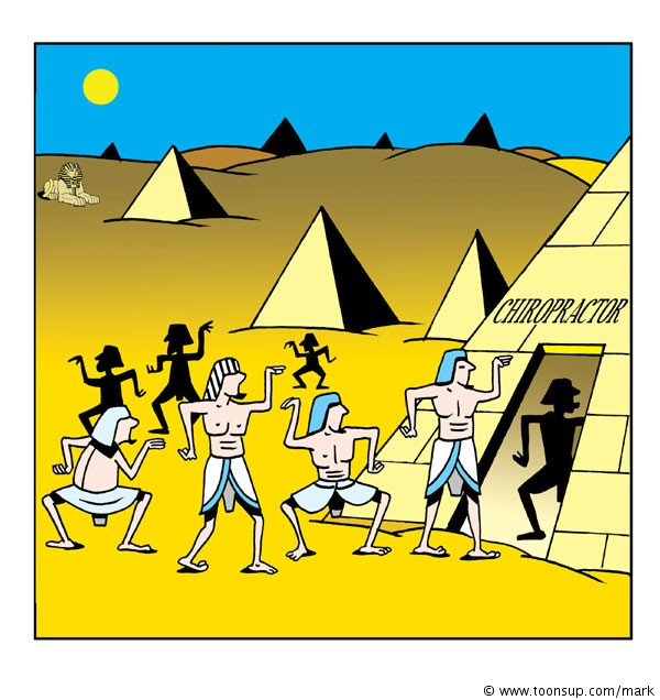 Cartoon: Chiropractor 1