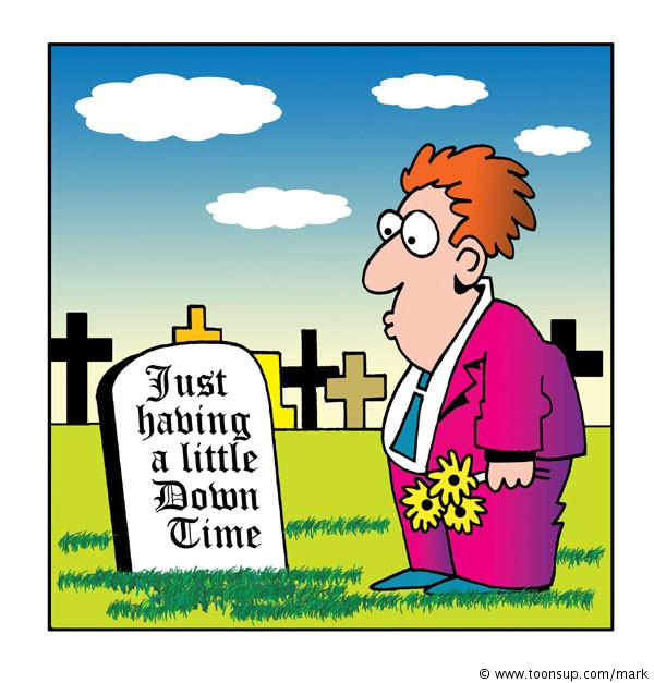 Cartoon: Down Time 1