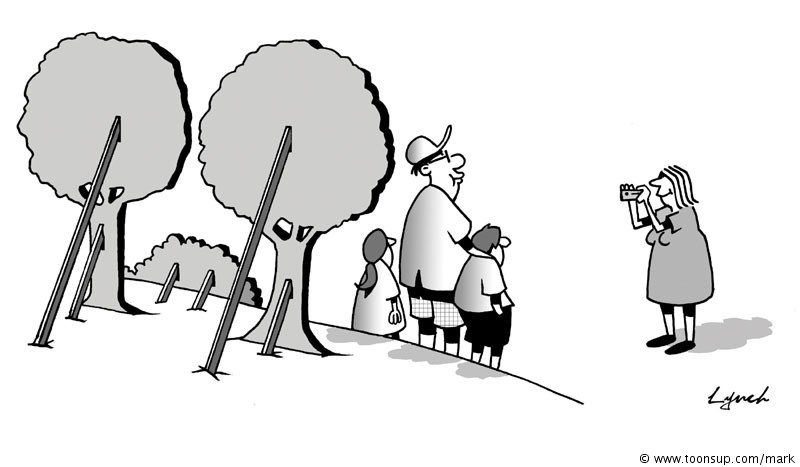 Cartoon: Cut-Outs 1