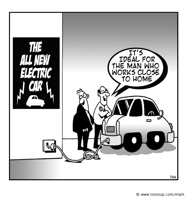 Cartoon: Electric car 1