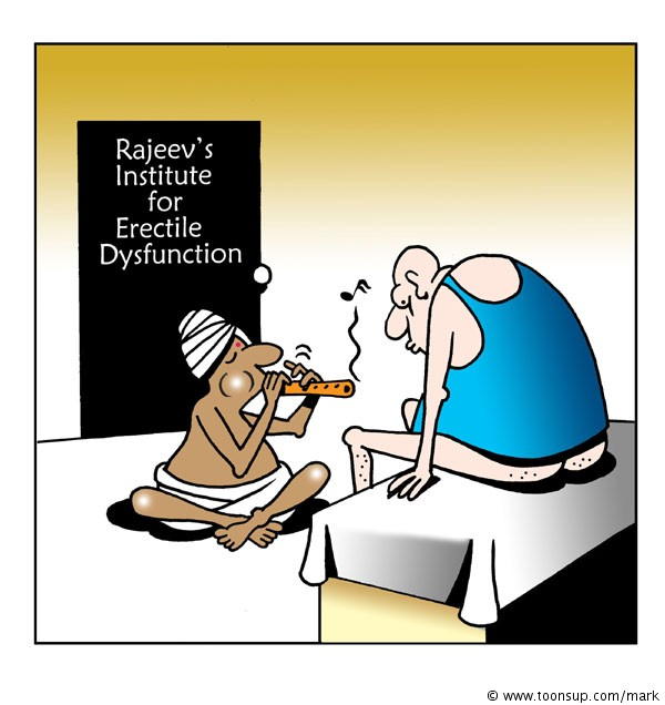 Cartoon: Erection Problems 1