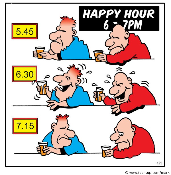 Cartoon: Happy Hour 1