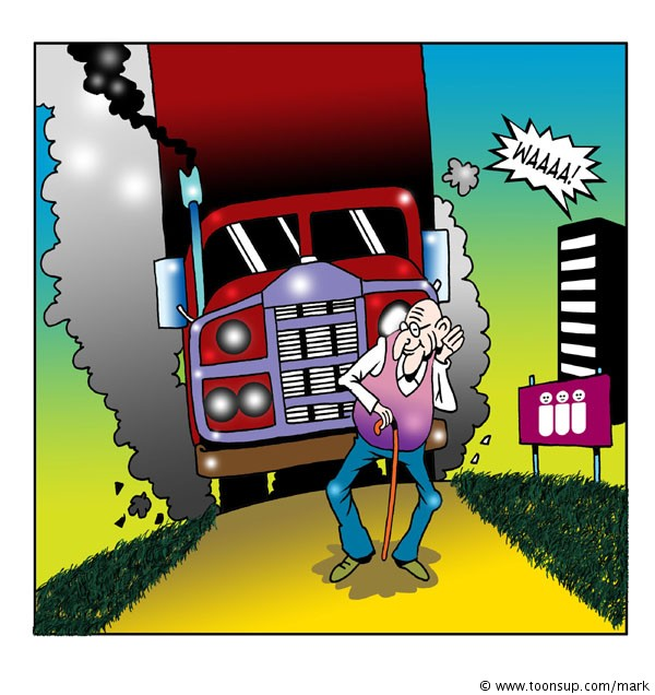 Cartoon: life and death 1