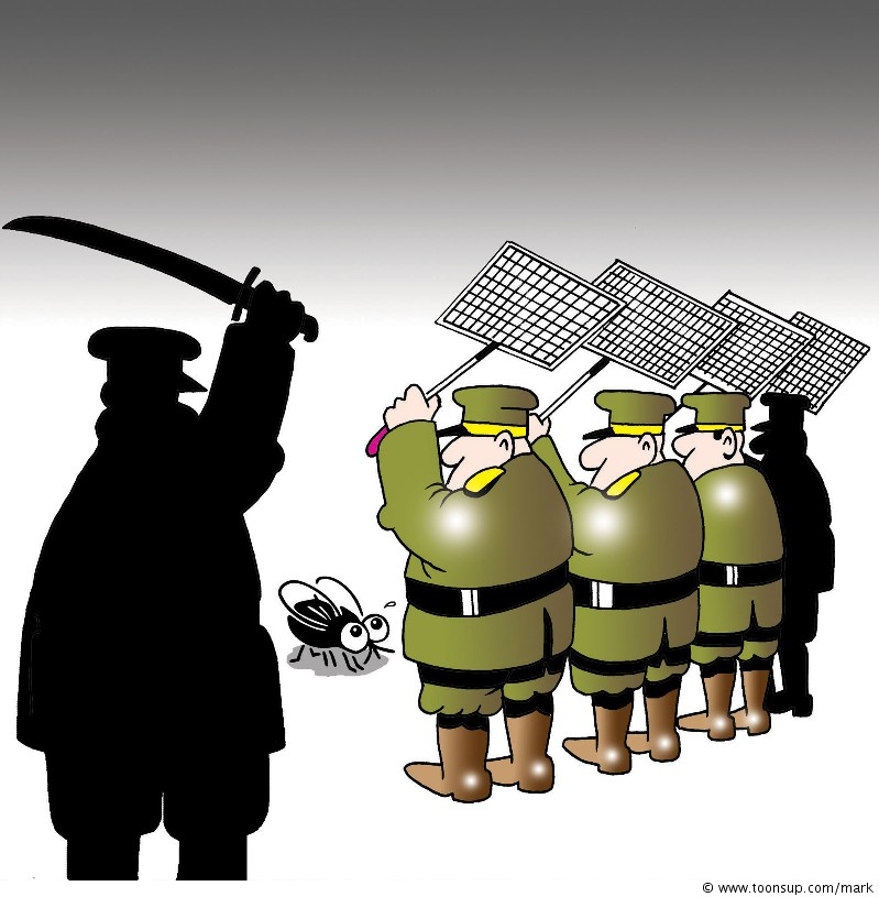 Cartoon: bye bye fly 1