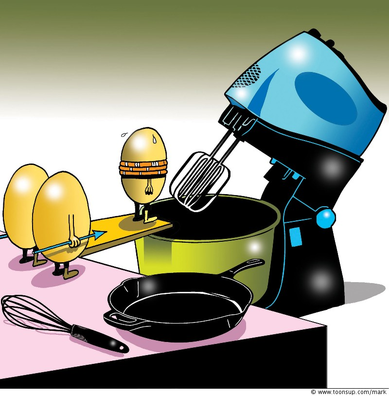 Cartoon: bad egg 1