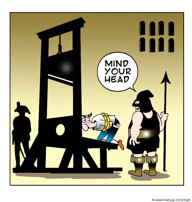Cartoon: mind your head 1