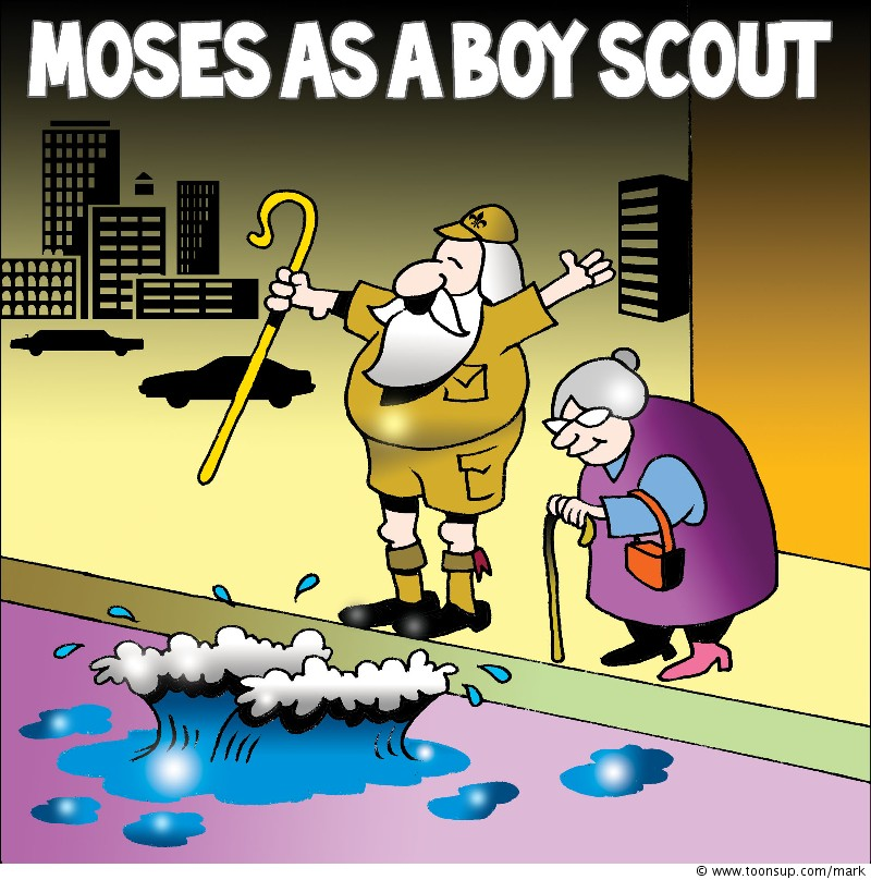 Cartoon: Moses 1