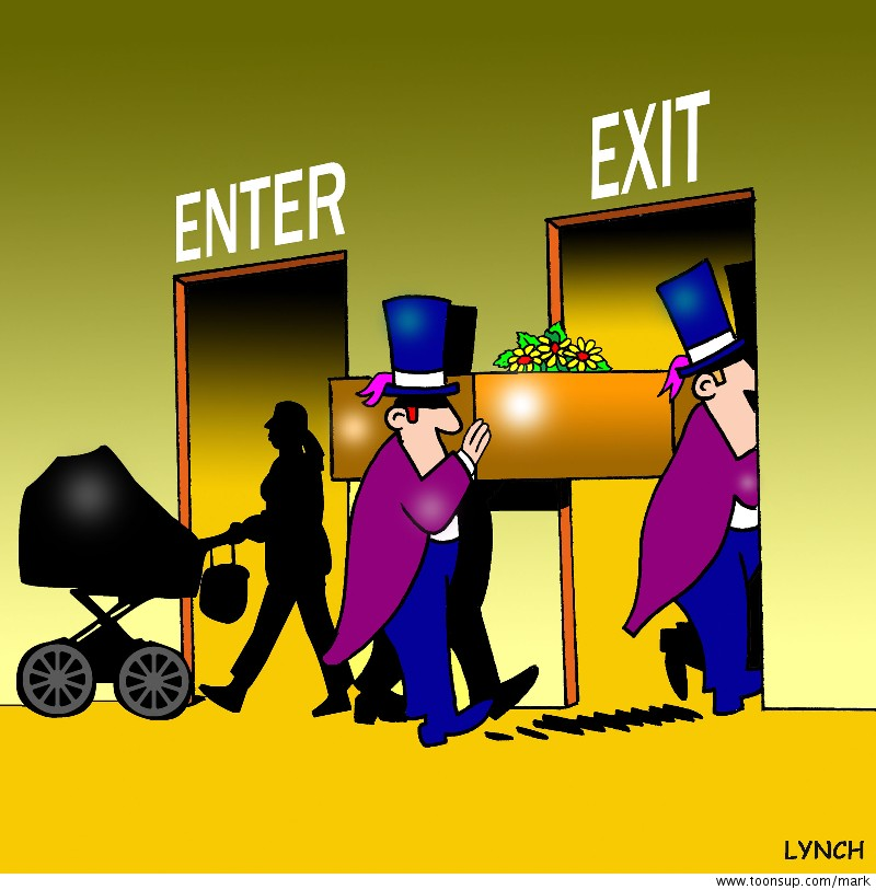 Cartoon: exit 1