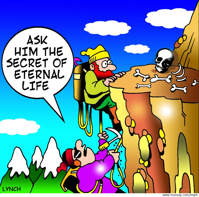 Cartoon: eternal life 1