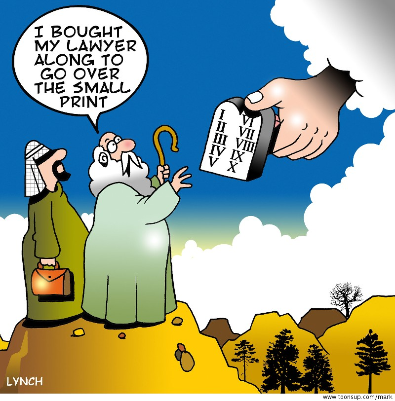 Cartoon: my lawyer 1