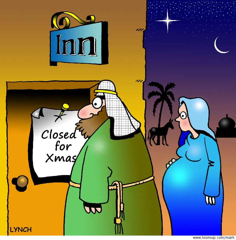 Cartoon: clased for Christmes 1
