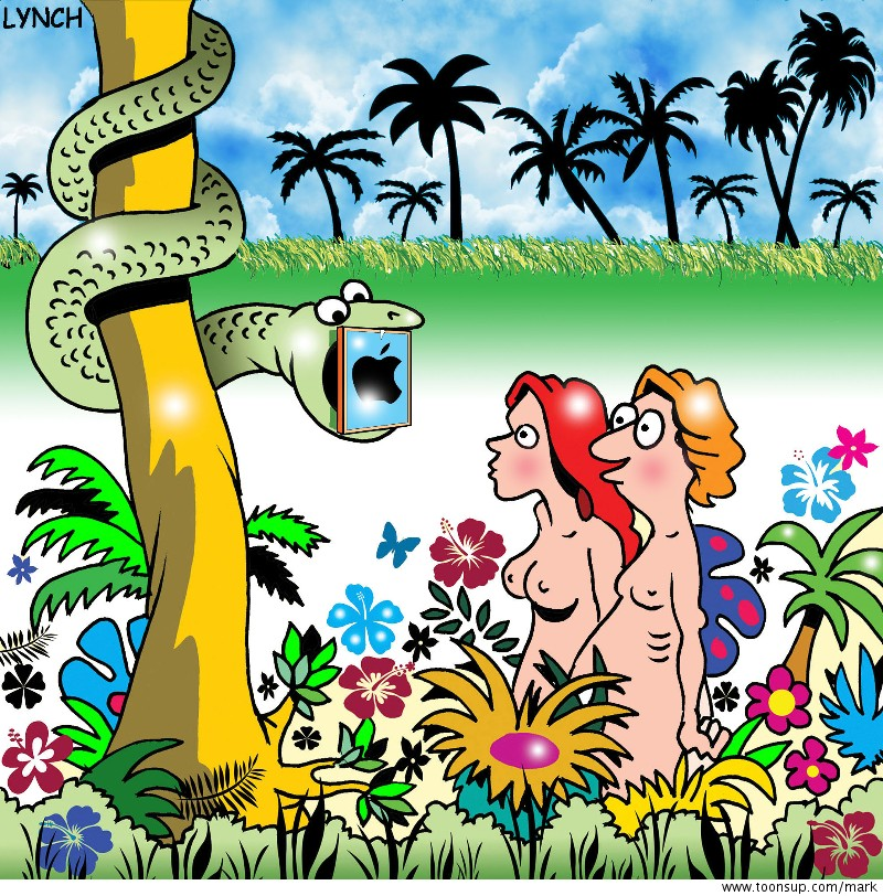 Cartoon: Apple iPad 1
