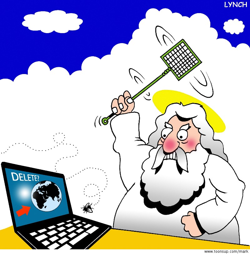 Cartoon: delete 1