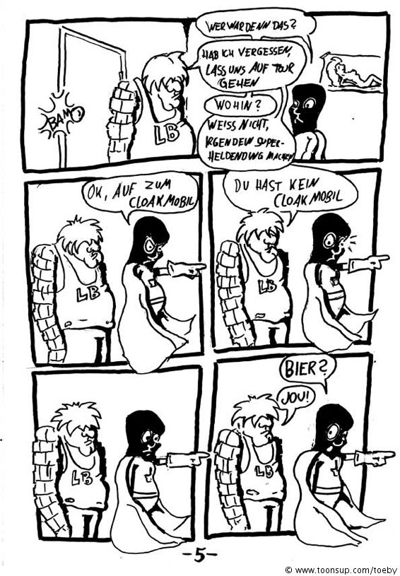 Comic: Die Superluschen-WG 5