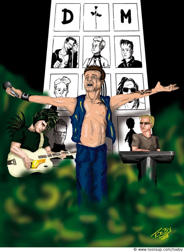Illustration: Depeche Mode 1