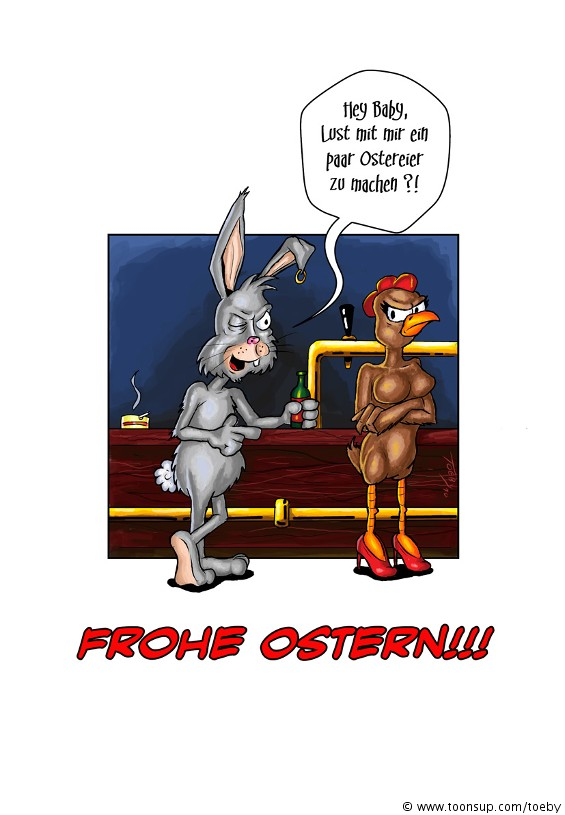 Cartoon: Frohe Ostern 2010 1