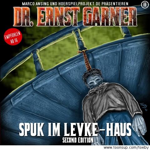 Illustration: Dr. Ernst Garner 2: Spuk im Levke Haus 1