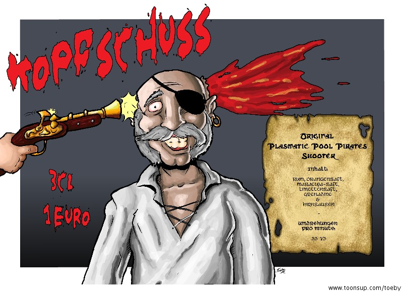 Illustration: Kopfschuss 1