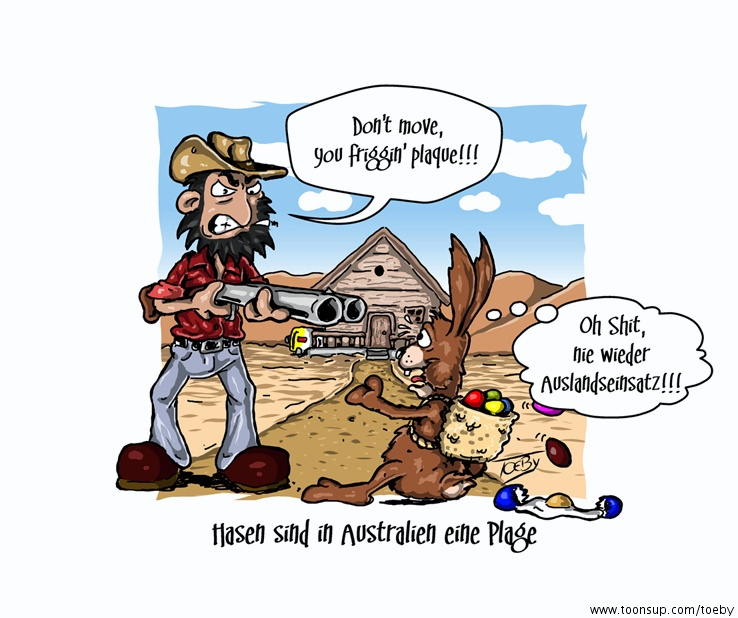 Cartoon: Frohe Ostern, meine ToonsUpper!!! 1