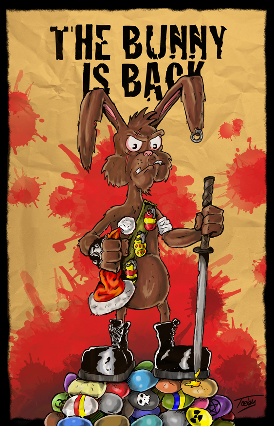 Concept Art / Character Design: Artbattle '13: Toeby's Fighter 1