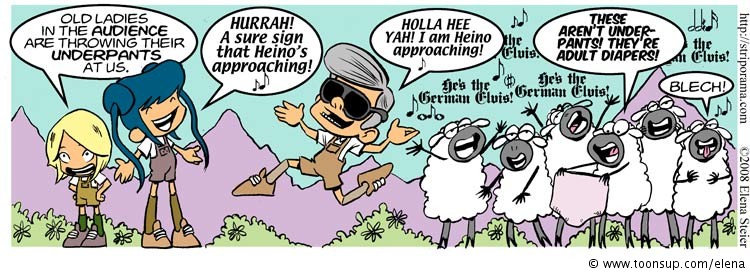 Cartoon: The Goth Scout opera continues 1