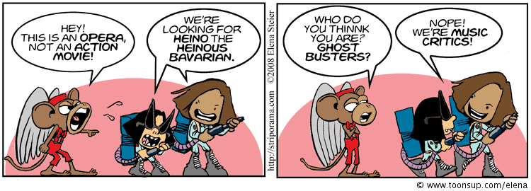 Cartoon: The Goth Scout opera continues 1