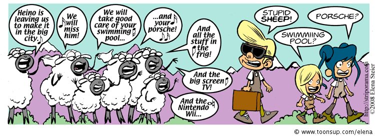 Cartoon: The Goth Scout Opera continues 1